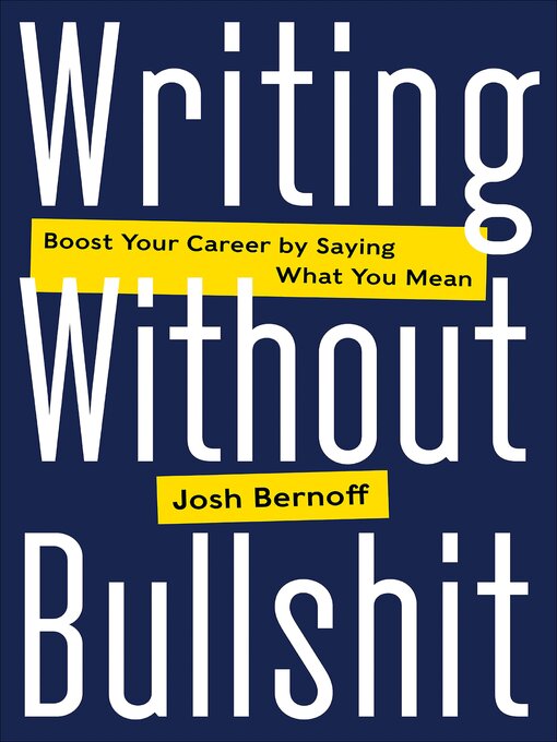Cover image for Writing Without Bullshit